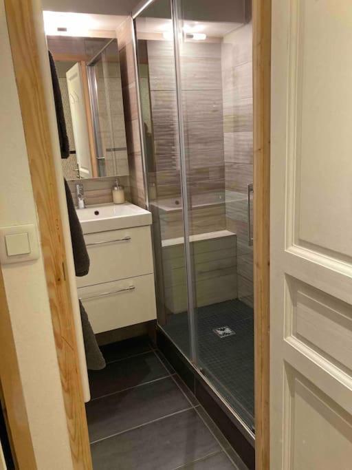 La Marmotte: Vue Mont Blanc, Terrasse, Parking Apartment Combloux Luaran gambar