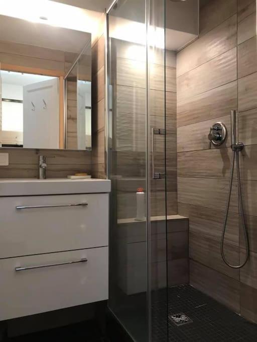 La Marmotte: Vue Mont Blanc, Terrasse, Parking Apartment Combloux Luaran gambar