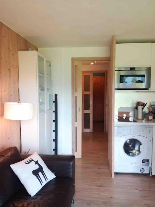 La Marmotte: Vue Mont Blanc, Terrasse, Parking Apartment Combloux Luaran gambar